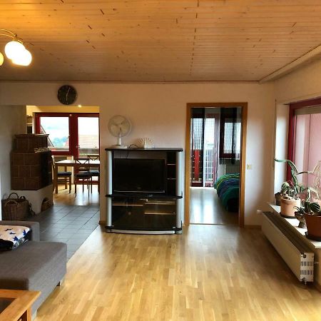 Natuerlicher Holzkomfort Im Hessischen Kegelspiel Hünfeld Eksteriør billede